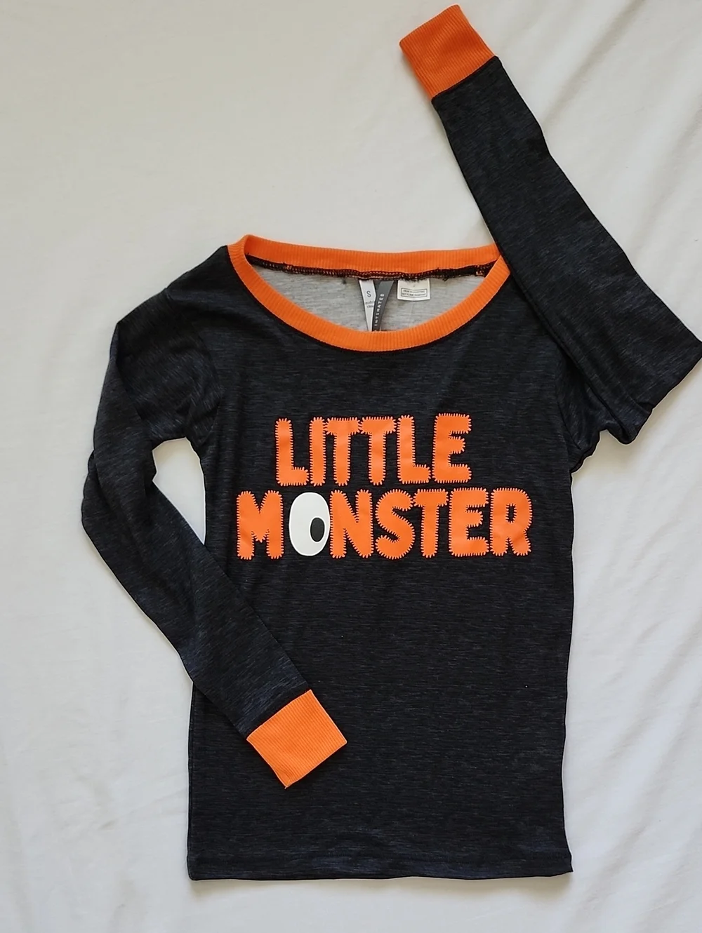 NWT Jaclyn Intimates Kids Little Monster Halloween Pajama Set Size S